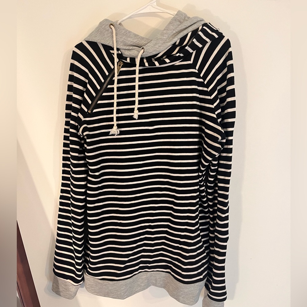 Ampersand Ave Double Hooded Sweatshirt